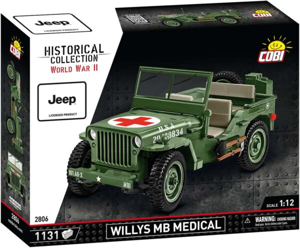 COBI Willys Medic Jeep 1:12 Scale #2806