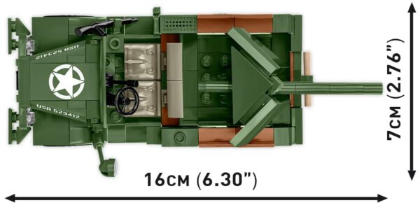 COBI 1943 37mm GMC WC-55 GMC M6 Fargo#3116 - Image 5