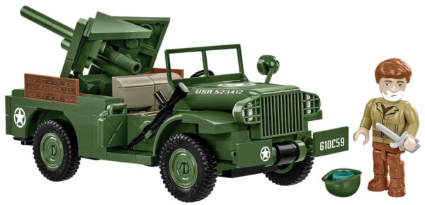 COBI 1943 37mm GMC WC-55 GMC M6 Fargo#3116 - Image 9