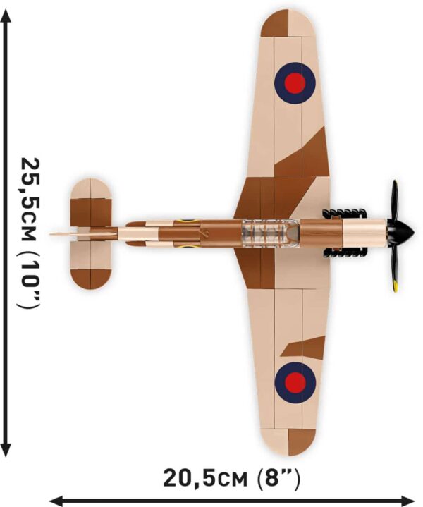 COBI 1:48 scale Hawker Hurricane MK.1 #5866 - Image 3