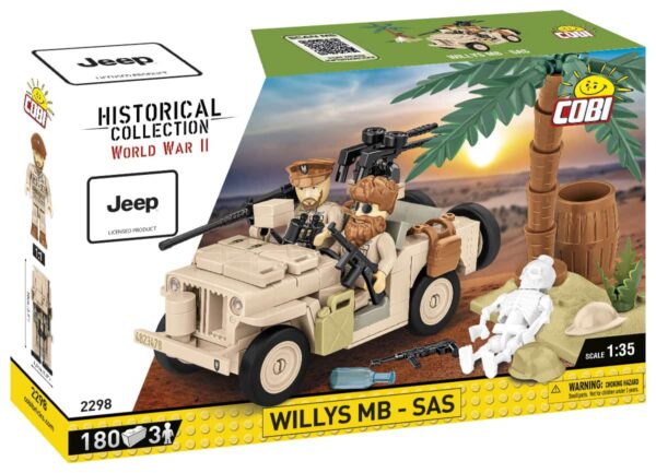 COBI Willys MB British SAS #2298