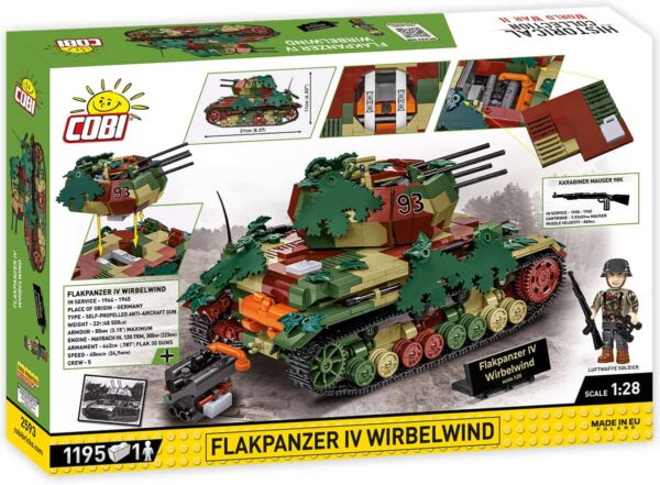 COBI Flakpanzer IV Wirbelwind Executive Edition #2593 - Image 2
