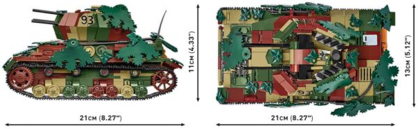 COBI Flakpanzer IV Wirbelwind Executive Edition #2593 - Image 3