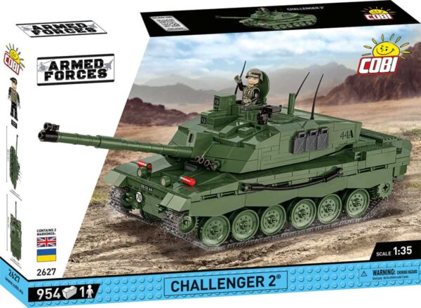 COBI Challenger 2 Tank 2 in 1 Ukraine & UK #2627