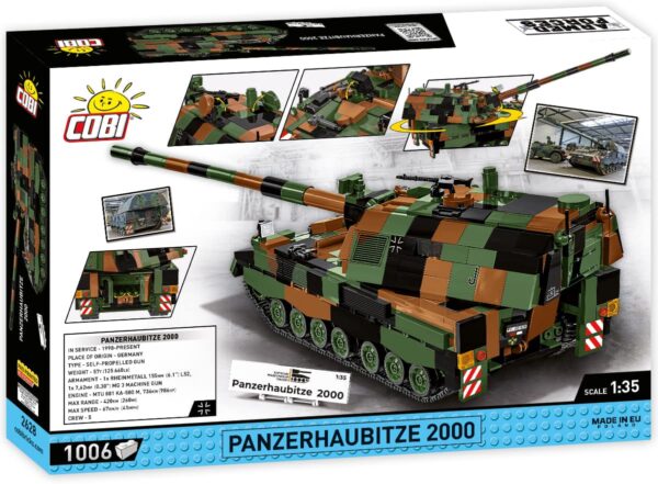 COBI  Panzerhaubitze 2000 2-in-1 Germany/Ukraine #2628 - Image 2