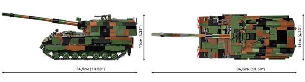 COBI  Panzerhaubitze 2000 2-in-1 Germany/Ukraine #2628 - Image 3