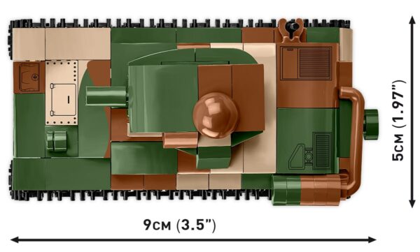 COBI  RENAULT R-35 #2719 1:48 Scale - Image 2