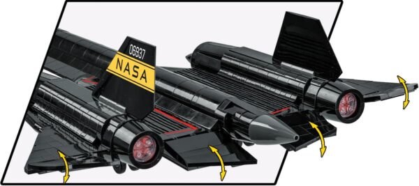 COBI Lockheed-Martin SR-71 Blackbird Executive Edition #5890 - Image 4