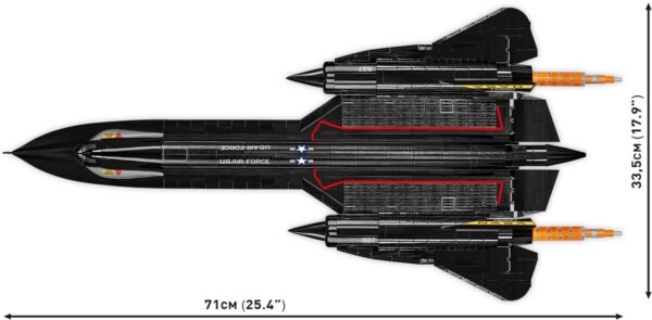 COBI Lockheed-Martin SR-71 Blackbird Executive Edition #5890 - Image 6