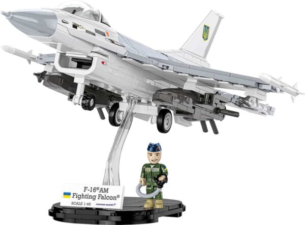 COBI F-16C Fighting Falcon (Ukraine) #5893 - Image 8