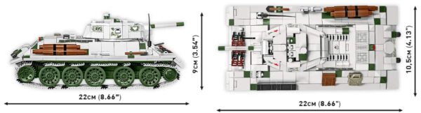 COBI T-34-76 mod 1941/42 2in1 (Polish/Soviet) #2595 - Image 3