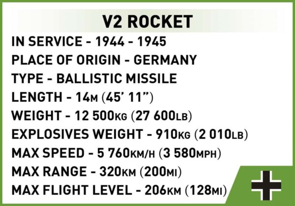COBI V2 Rocket/Vergeltungswaff #3121 - Image 10