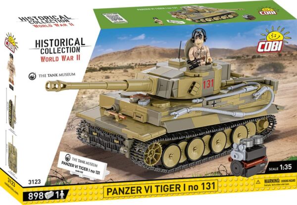 COBI 1:35 Scale TIGER I NO 131 #3123
