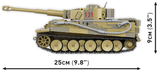 COBI 1:35 Scale TIGER I NO 131 #3123 - Image 3