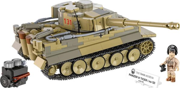 COBI 1:35 Scale TIGER I NO 131 #3123 - Image 9