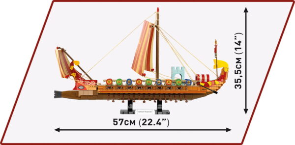COBI Roman Warship #20071 - Image 3