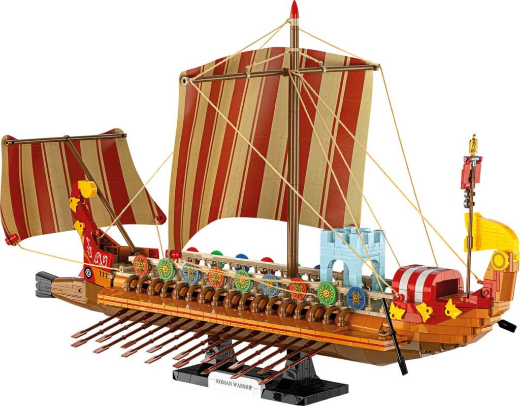 COBI Römisches Kriegsschiff – Historical Collection Imperium Romanum – 1810 Teile – Maßstab 1:48