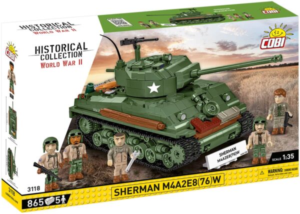 COBI Sherman M4A2E8(76)W Tank #3118
