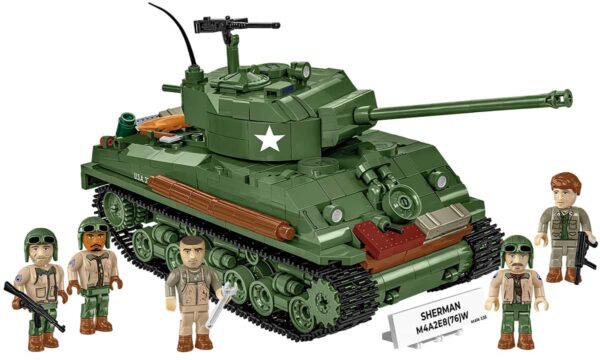 COBI Sherman M4A2E8(76)W Tank #3118 - Image 12