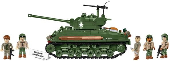 COBI Sherman M4A2E8(76)W Tank #3118 - Image 13