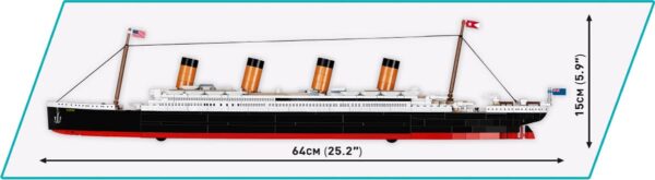 COBI RMS Titanic 1:700 Scale #1680 - Image 3