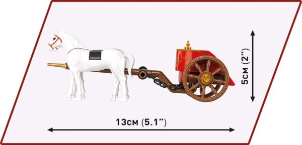 COBI Romanum Imperium - Roman Chariot #20069 - Image 3