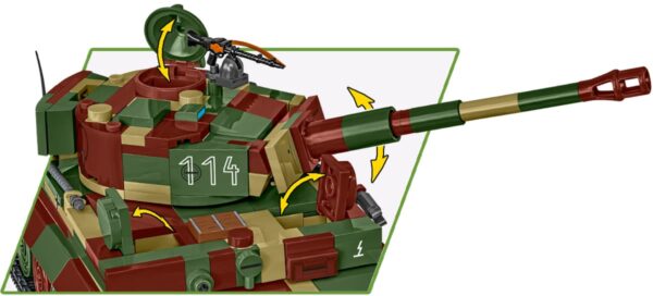 COBI PZKPFW VI Tiger Ausf E SD KFZ 181 #3124 - Image 5