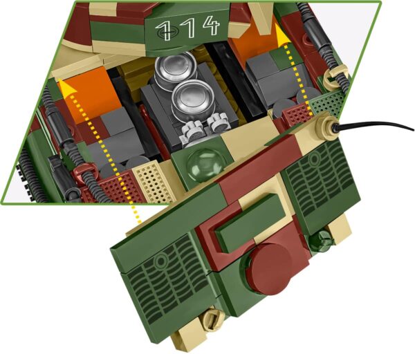 COBI PZKPFW VI Tiger Ausf E SD KFZ 181 #3124 - Image 6