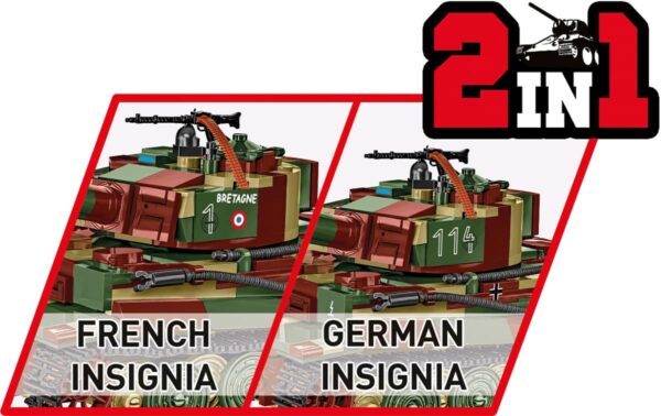 COBI PZKPFW VI Tiger Ausf E SD KFZ 181 #3124 - Image 7