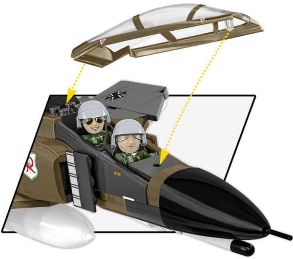 COBI F-4F Phantom II Germany #5898 - Image 6