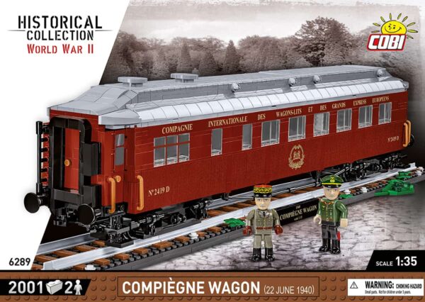 COBI Compiègne Wagon Armistis Railcar #6289 - Image 15
