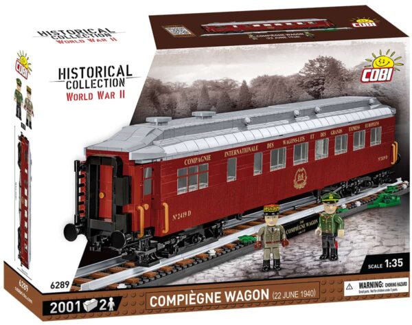 COBI Compiègne Wagon Armistis Railcar #6289