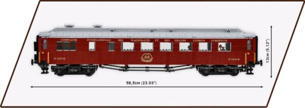 COBI Compiègne Wagon Armistis Railcar #6289 - Image 3