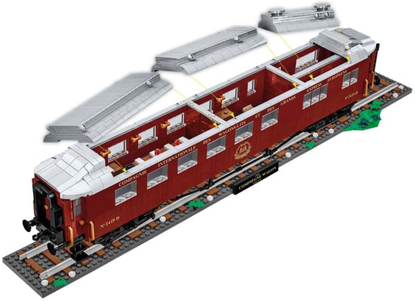 COBI Compiègne Wagon Armistis Railcar #6289 - Image 11