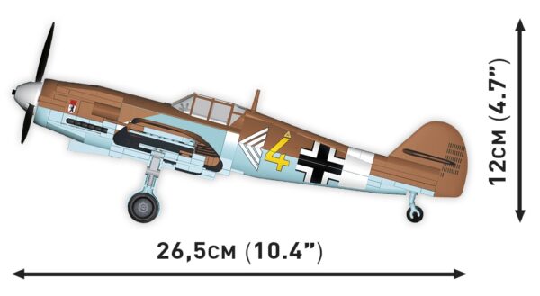 COBI Messerschmitt BF 109G #5761 - Image 5