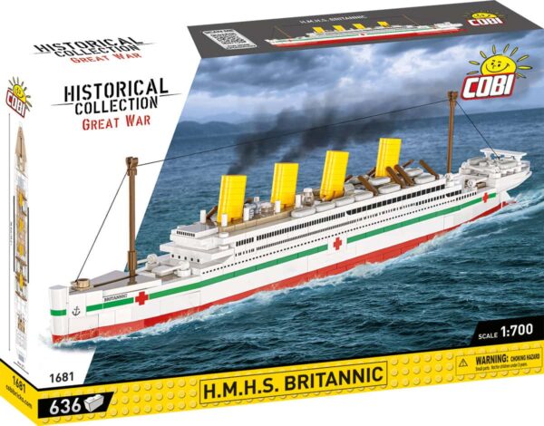 COBI HMHS Britannic Hospital Ship 1:700 scale #1681