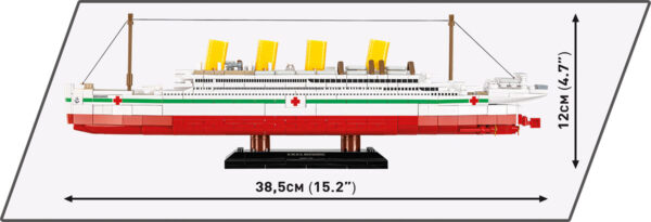 COBI HMHS Britannic Hospital Ship 1:700 scale #1681 - Image 4