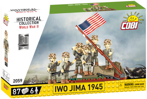 COBI Raising The Flag on Iwo Jima minifigure set #2059 (Pre-Order)