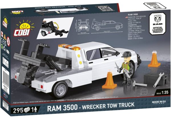 COBI RAM Wrecker Tow Truck #24611 - Image 2