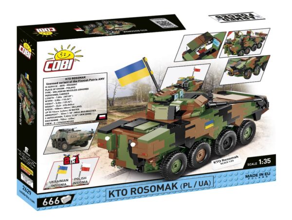 COBI KTO Rosomak IFV -Ukraine #2629 - Image 2
