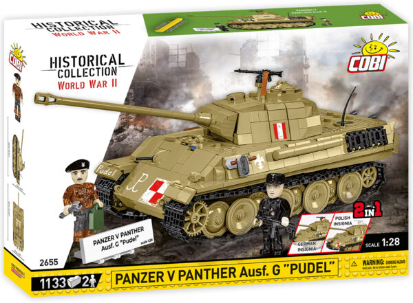 COBI Panzer V Panther Ausf G Pudel (2in1) #2655