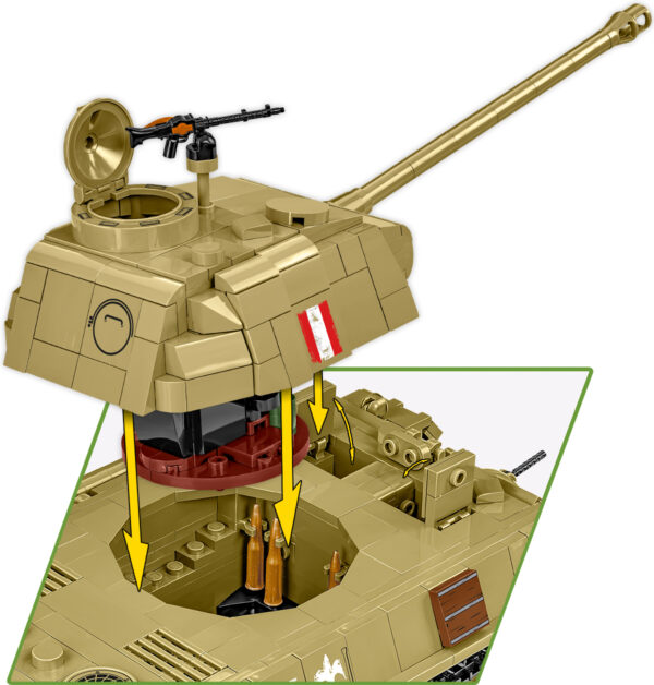 COBI Panzer V Panther Ausf G Pudel (2in1) #2655 - Image 5