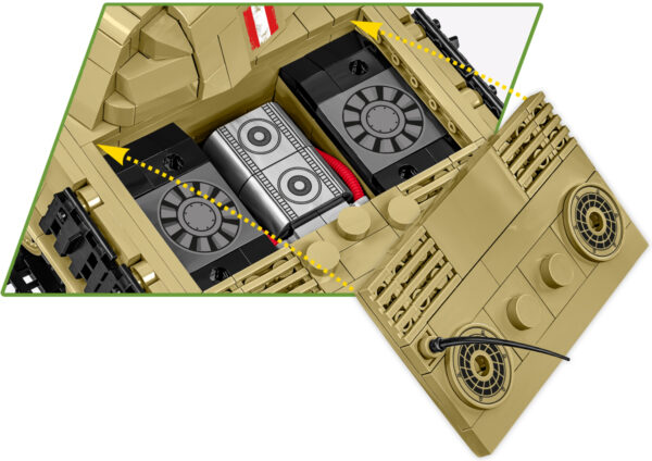 COBI Panzer V Panther Ausf G Pudel (2in1) #2655 - Image 6