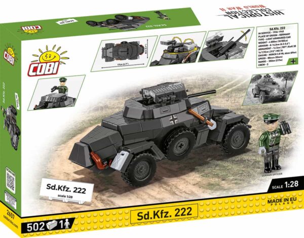 COBI Sd Kfz 222 #2657 (Pre-Order) - Image 2