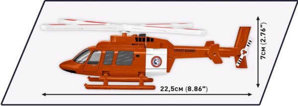 COBI Bell 407 Coast Guard #26627 - Image 3