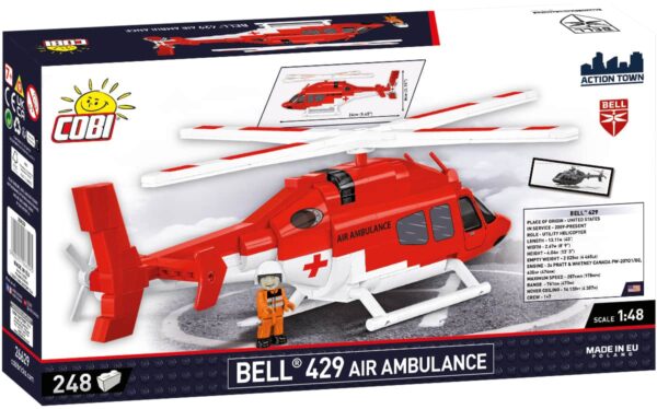 COBI Bell 429 Air Ambulance #26629 - Image 2