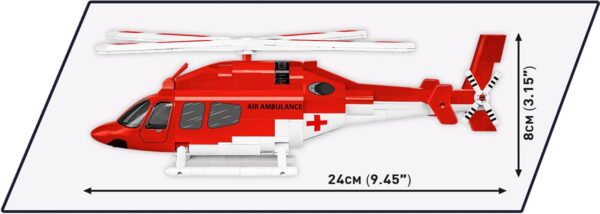 COBI Bell 429 Air Ambulance #26629 - Image 3