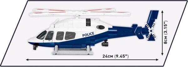 COBI Bell 429 Police Helicopter #Model 26630 - Image 3