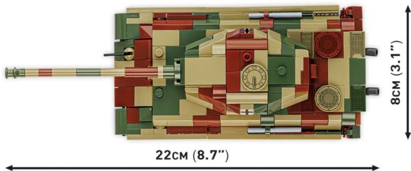 COBI 1:48 VI B Tiger II "Konigstiger" #2732 (Pre-Order) - Image 5