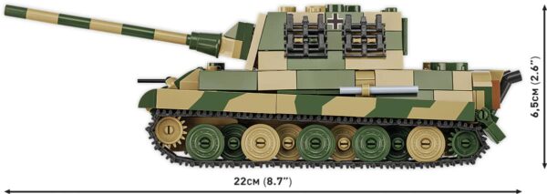 COBI 1:48 Scale PanzerJager Tiger AUSF B "Jagdtiger" #2733 (Pre-Order) - Image 3